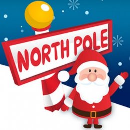 аватара, картинка, логотип North Pole Radio Christmas holidays music северный Полюс рождественская музыка Новый Год