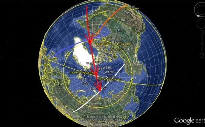 Где Северный Полюс на Глобусе