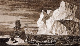 Рисунок художника Уильяма Ходжеса, который сопровождал Джеймса Кука в его путешествии.