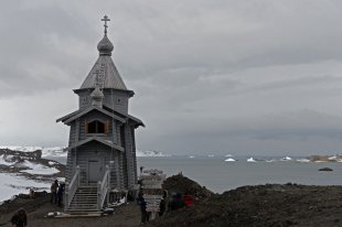 Троицкий храм в Антарктиде.